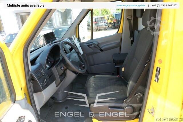 Box van mercedes-benz SPRINTER 310 CDI MAXI EURO-5 KOFFER REGALE KAMERA DURCHGANG