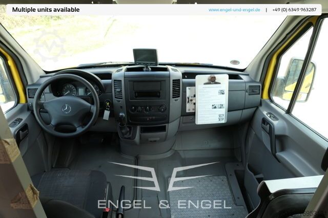 Box van mercedes-benz SPRINTER 310 CDI MAXI EURO-5 KOFFER REGALE KAMERA DURCHGANG