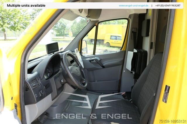 Box van mercedes-benz SPRINTER 310 CDI MAXI EURO-5 KOFFER REGALE KAMERA DURCHGANG