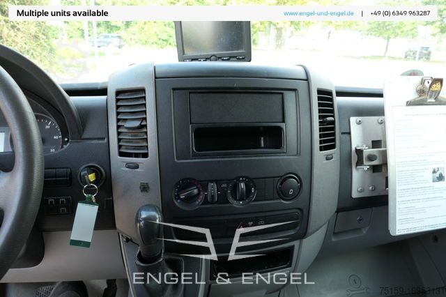 Box van mercedes-benz SPRINTER 310 CDI MAXI EURO-5 KOFFER REGALE KAMERA DURCHGANG