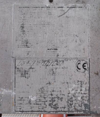 Truck aerial platform Multitel MT202