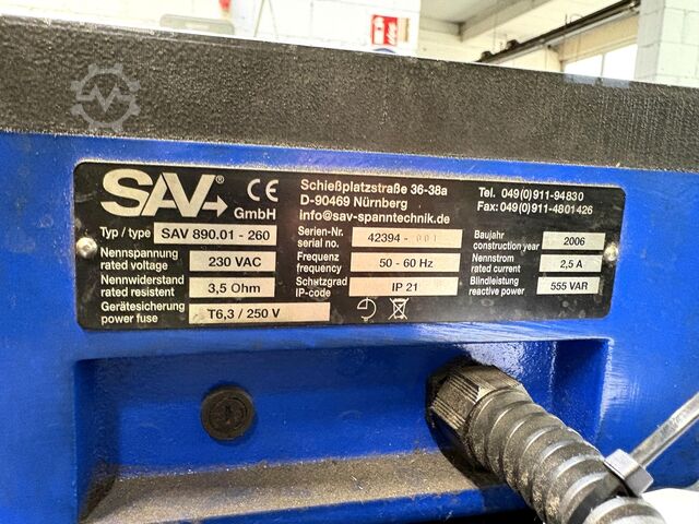 Demagnetizing device SAV 890.01-260