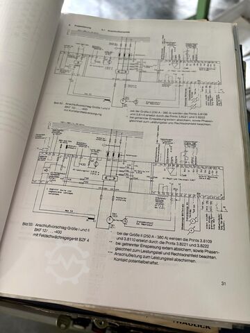 Hydraulic press HAULICK + ROOS RVD 125-1180 NS