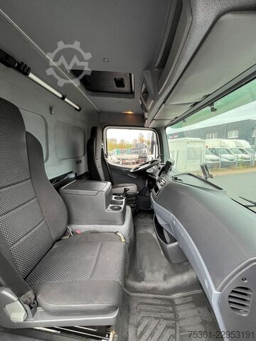 Flatbed truck with tarp MERCEDES-BENZ Atego 1222 Pritsche & Plane mit LBW AHK Schalter