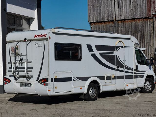 Teilintegriertes Wohnmobil DETHLEFFS Magic Edition T 001, SAT, Solar, AHK