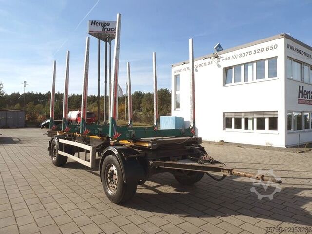 Holztransport Anhänger  Kurzholzanhänger P020 Spezialanhänger