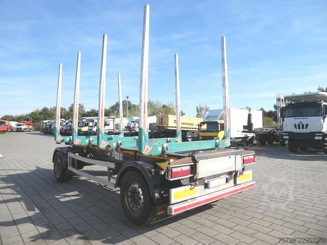 Holztransport Anhänger  Kurzholzanhänger P020 Spezialanhänger