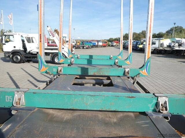 Holztransport Anhänger  Kurzholzanhänger P020 Spezialanhänger