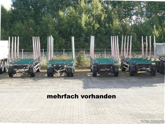 Holztransport Anhänger  Kurzholzanhänger P020 Spezialanhänger