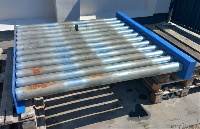 Driven roller track, pallet conveyor Kraus RBA 89 1400x1500mm