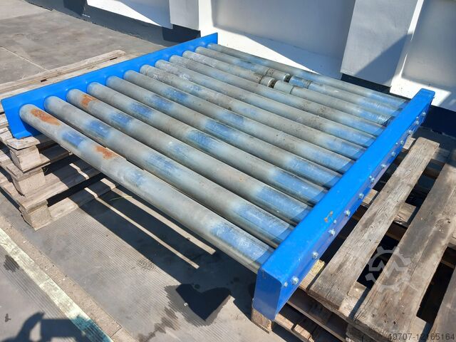 Driven roller track, pallet conveyor Kraus RBA 89 1400x1500mm