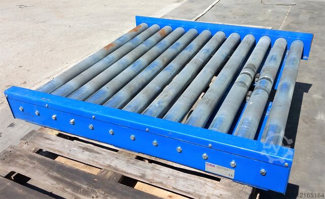 Driven roller track, pallet conveyor Kraus RBA 89 1400x1500mm