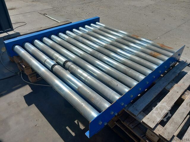 Driven roller track, pallet conveyor Kraus RBA 89 1400x1500mm