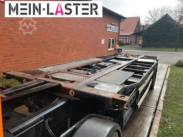 Swap body truck MERCEDES-BENZ Kamag Wiesel Umsetzter Sattelplatte
