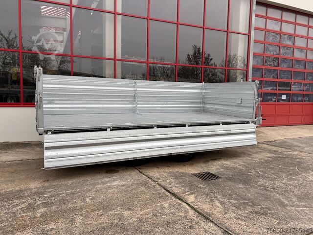 Tipper trailer Möslein TTD 19 AB  19 t Tandemkipper Tieflader, Breitbereifung Aufsatzbordwänden-- Neufahrzeug --