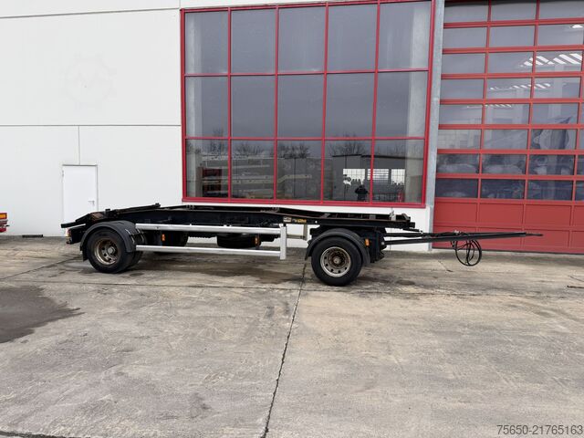 Swap chassis trailer Hüffermann HSA1860  2 Achs Abrollmulden Anhänger