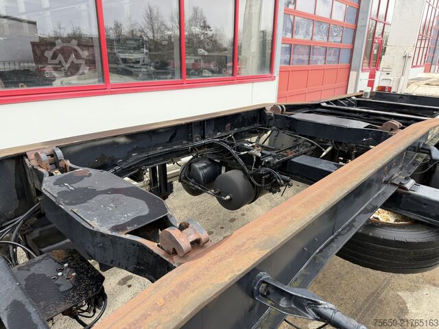 Swap chassis trailer Hüffermann HSA1860  2 Achs Abrollmulden Anhänger