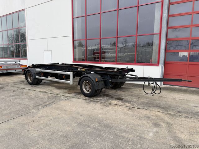 Swap chassis trailer Hüffermann HSA1860  2 Achs Abrollmulden Anhänger