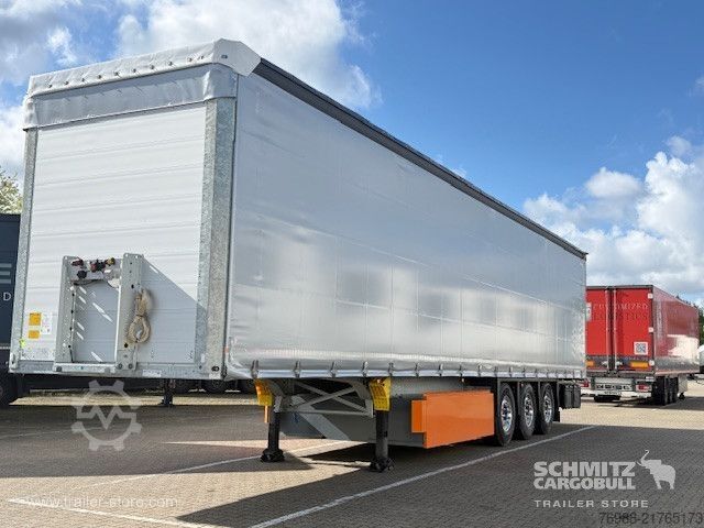 Auflieger mit Pritsche & Plane Schmitz Cargobull Curtainsider Standard