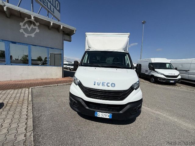 Panel van IVECO DAILY 35C14H BOX + SPONDA con porta laterale