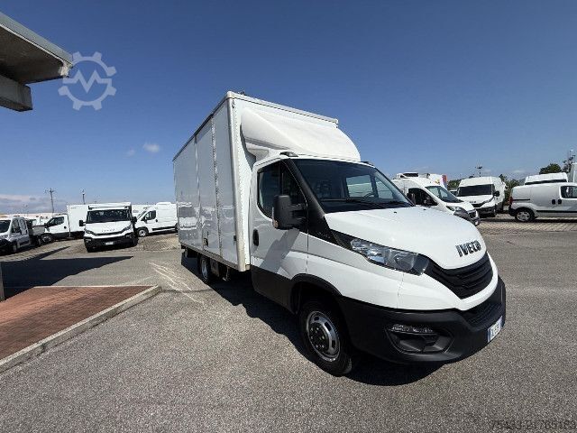 Panel van IVECO DAILY 35C14H BOX + SPONDA con porta laterale