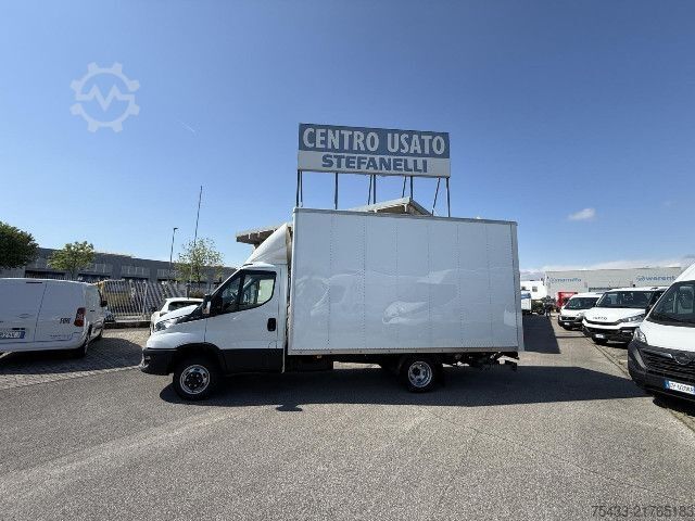 Panel van IVECO DAILY 35C14H BOX + SPONDA con porta laterale