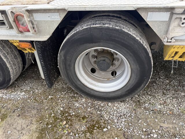 Low loader semitrailer Müller Mitteltal TS 3  3 Achs Satteltieflader