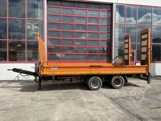 Tipper trailer Blomenroehr 896/14000  14 t Tandem 2 Seiten Kipper   Tieflader