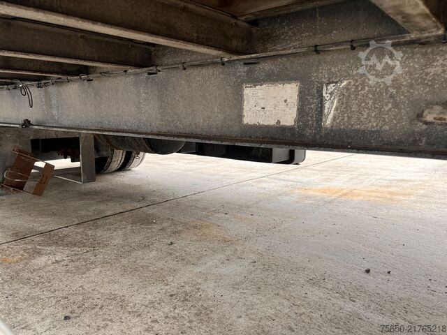 Low loader trailer Ackermann PA-F 18/7.4E  2 Achs Jumboanhänger Mega