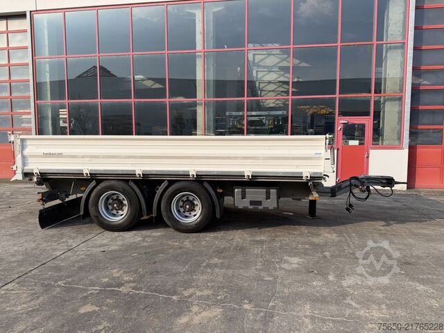 Three-way tipper trailer  TK  14 t Tandemkipper- Tieflader
