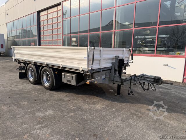 Three-way tipper trailer  TK  14 t Tandemkipper- Tieflader