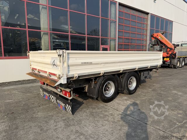 Three-way tipper trailer  TK  14 t Tandemkipper- Tieflader