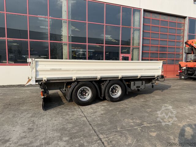 Three-way tipper trailer  TK  14 t Tandemkipper- Tieflader