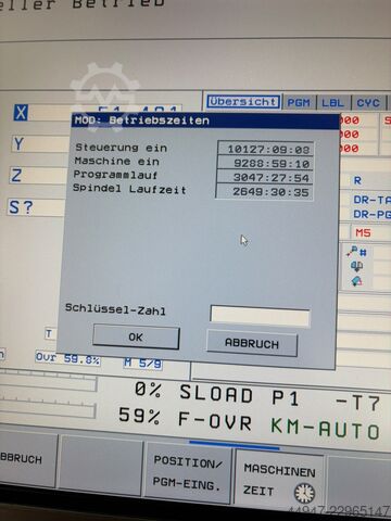 CNC machining center SPINNER MVC 1000