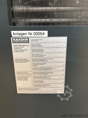Refrigeration dryer compressed air Kaeser TD 51 Kältetrockner