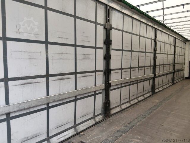 Auflieger mit Pritsche & Plane Krone SDP 27 eLG50-CS MEGA Liftachse Duomatic