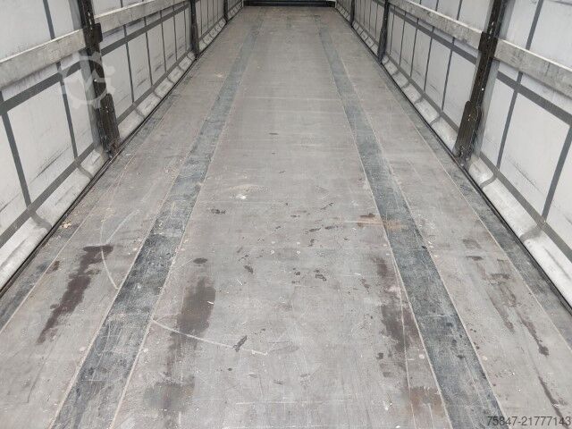 Auflieger mit Pritsche & Plane Krone SDP 27 eLG50-CS MEGA Liftachse Duomatic