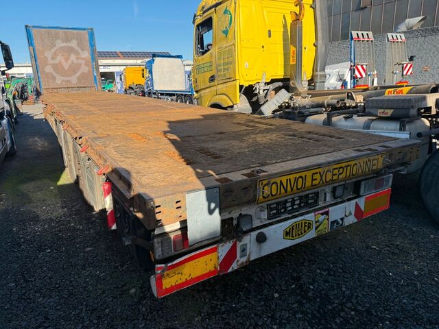 Open semitrailer KRONE Plattform Auflieger Pritsche 3 Achse