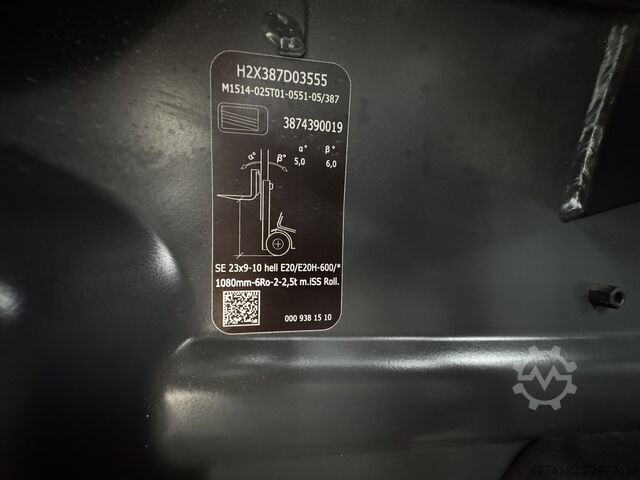 Electric - 4 wheels Linde E20/600H + Ladegerät NEU 80100--EK