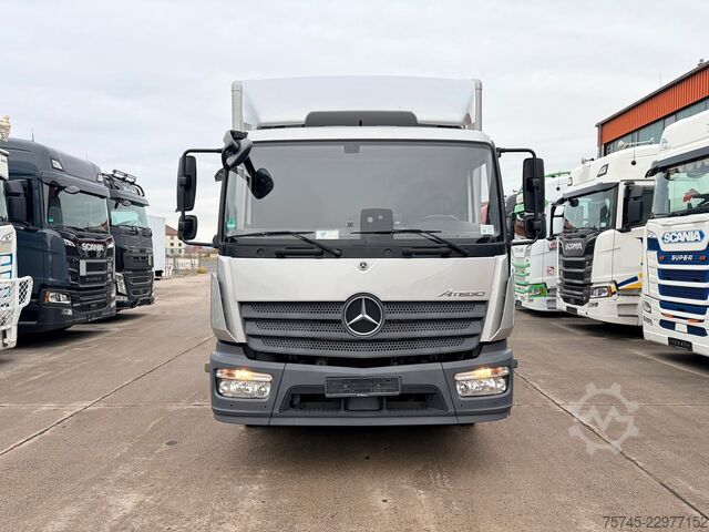 Box truck MERCEDES-BENZ ATEGO 1224 / 8,60M KOFFER / LBW / KAMERA