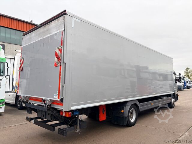 Box truck MERCEDES-BENZ ATEGO 1224 / 8,60M KOFFER / LBW / KAMERA