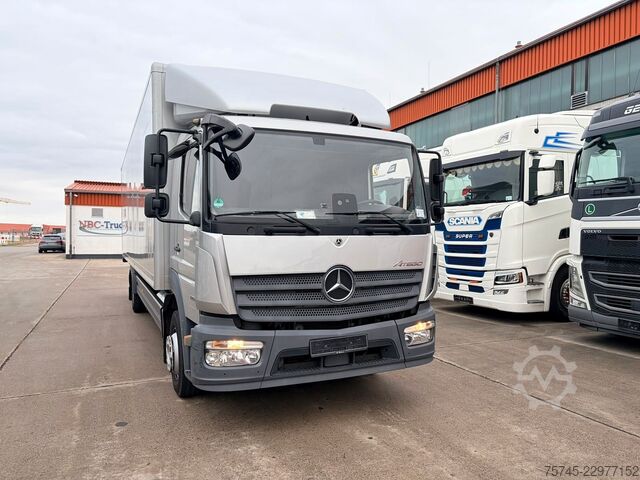 Box truck MERCEDES-BENZ ATEGO 1224 / 8,60M KOFFER / LBW / KAMERA