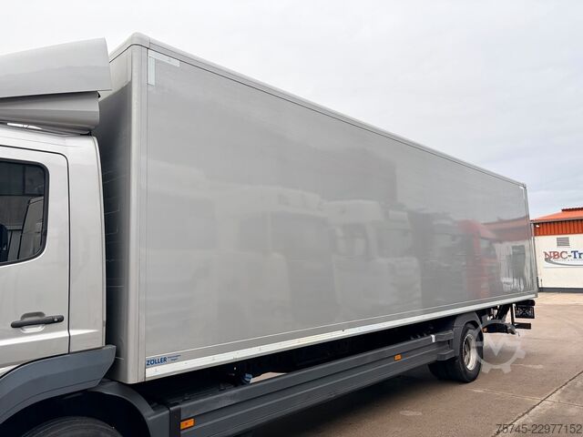 Box truck MERCEDES-BENZ ATEGO 1224 / 8,60M KOFFER / LBW / KAMERA