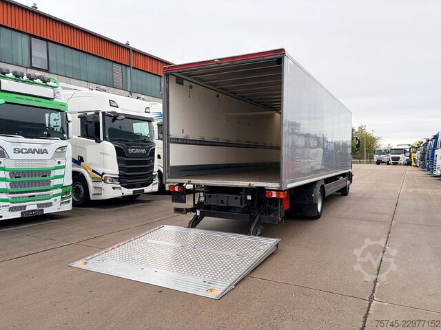 Box truck MERCEDES-BENZ ATEGO 1224 / 8,60M KOFFER / LBW / KAMERA