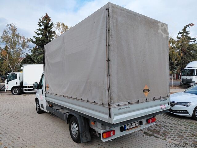 Curtain sider van Citroën Jumper 35 Heavy L4 2.2 Hdi 165