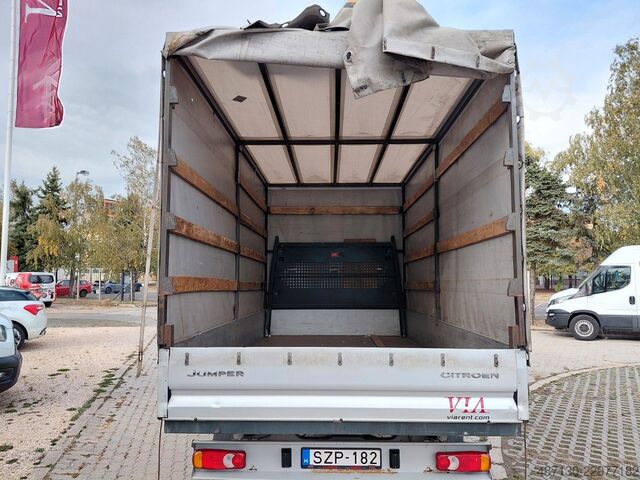 Curtain sider van Citroën Jumper 35 Heavy L4 2.2 Hdi 165