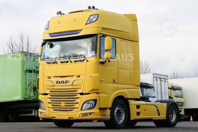 Standard tractor unit DAF XF 530 Retarder Standklima XL-Tank Navi Euro 6