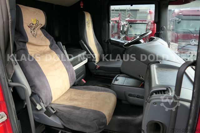 LKW mit Pritsche (offen) SCANIA R500 Pritsche Kran Baustoffanhänge
