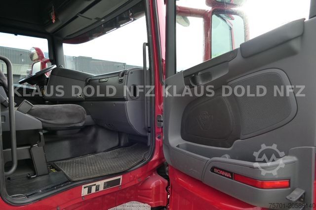 LKW mit Pritsche (offen) SCANIA R500 Pritsche Kran Baustoffanhänge