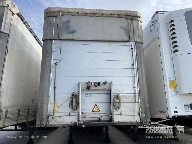 Open semitrailer with tarp Schmitz Cargobull Curtainsider Mega